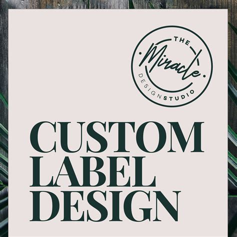 custom label design custom label product packaging etsy