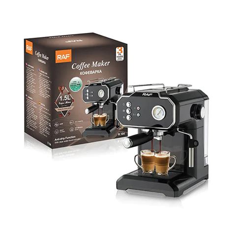High Quality 15 Bar Pressure 850W Espresso Machine RAF Electric ...