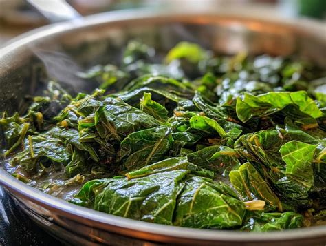 amazing garlic butter collard greens  simple steps