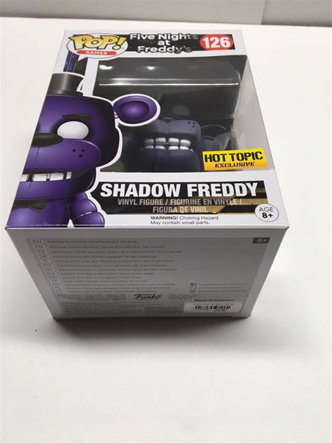 Shadow Freddy Five Nights At Freddy S Hot Topic Exclusive Funko Pop Games