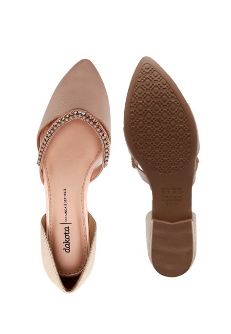 Sapatilha Dakota Lisa Nude Compre Agora Dafiti Brasil