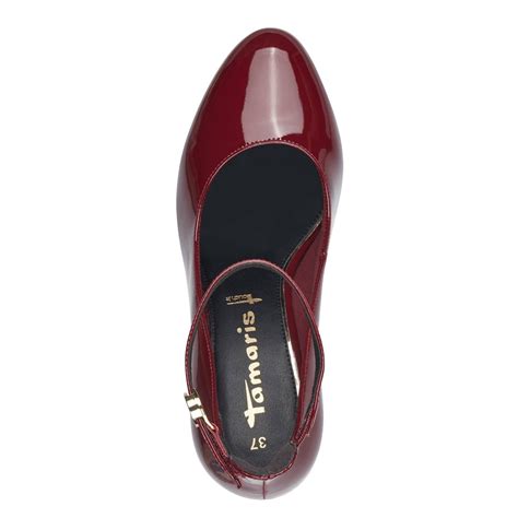 Bottine Aarschot Tamaris Bordeaux Vegan Pumps Dames Bottine