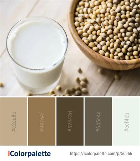 1 Plant Milk Color Palette Ideas In 2024 Icolorpalette