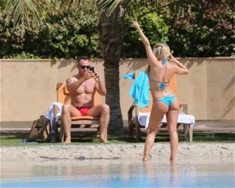Ola Jordan In A Tiny Blue Bikini In Dubabi February Phun Org Forum