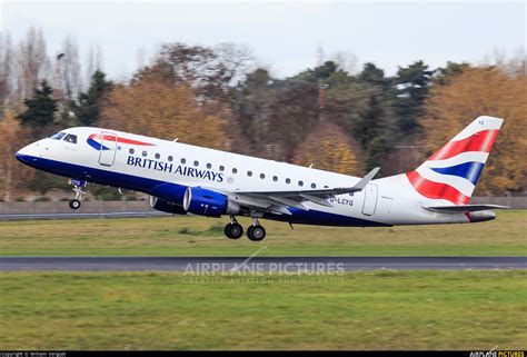 G LCYG British Airways City Flyer Embraer ERJ 170 170 100 At