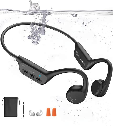 Swimming Headphones, Bone Conduction Headphones Built-in 32GB Memory ...