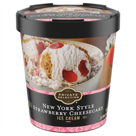 Private Selection New York Style Strawberry Cheesecake Ice Cream 16