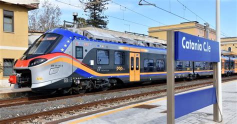 Sicilia Due Nuovi Treni Pop In Servizio Sulle Ferrovie Regionali