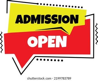 School Admission Open Banner Design Transparent Stock Vector (Royalty ...