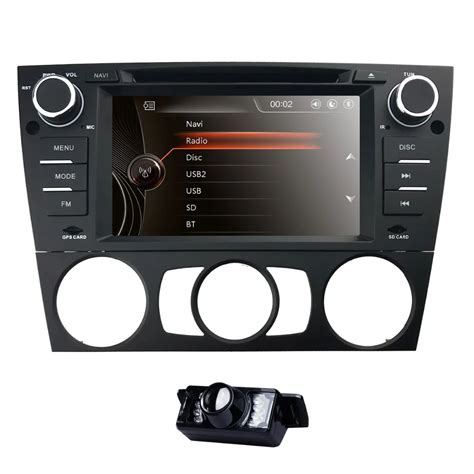 Double Din Car Stereo Dvd Player Navigation For Bmw E With Gps