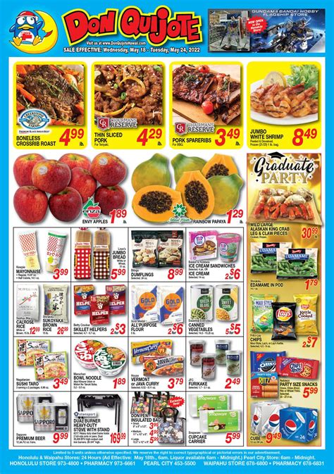 Don Quijote Hawaii Ad Circular - 05/18 - 05/24/2022 | Rabato