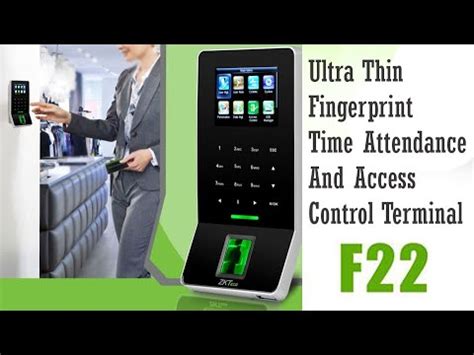 Zkt Eco F Installation Fingerprint Time Attendance And Access