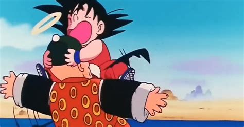 Dragon Ball Emotivo Reencuentro Entre Goku Y Su Abuelo Gohan