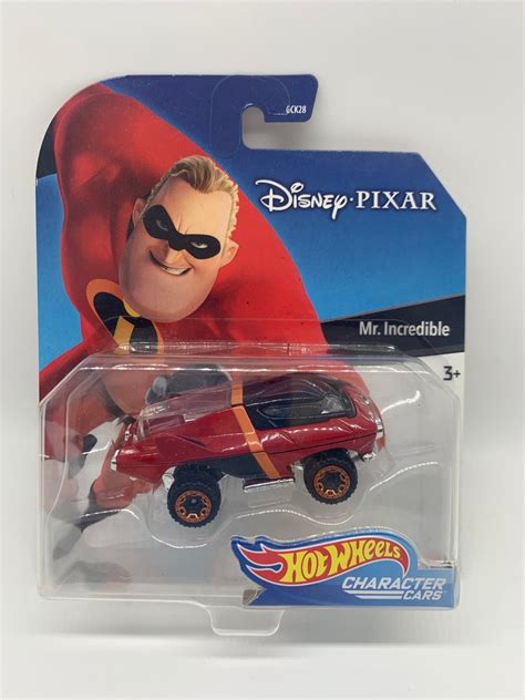 Hot Wheels Mr Incredible The Incredibles Perfect Birthday Gift Miniature Collectable Scale Model