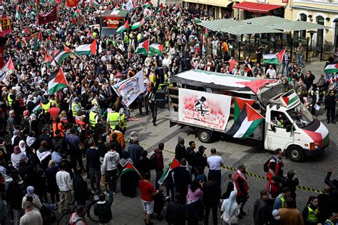 Eurovision 2024, protesta per Gaza nelle strade di Malmo | Sky TG24