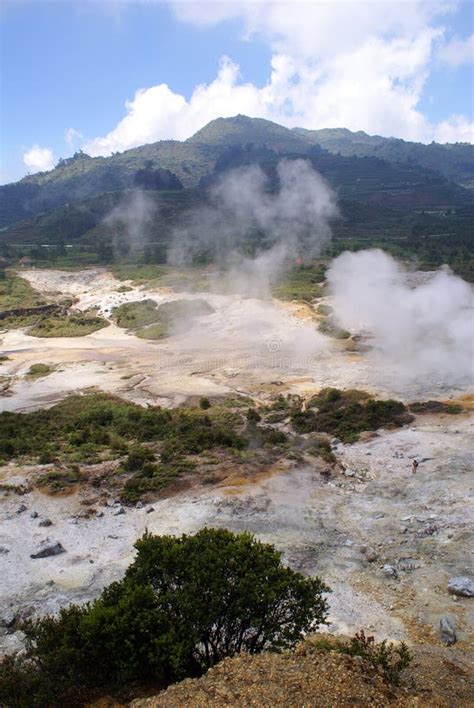 termal pools stock photo image  indonesia power landscape