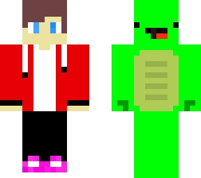 jj and mikey maizen | Minecraft Skin