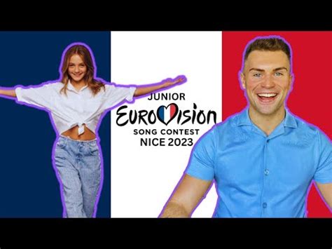 LETS REACT TO FRANCES ENTRY FOR JUNIOR EUROVISION 2023 ZOÉ CLAUZURE