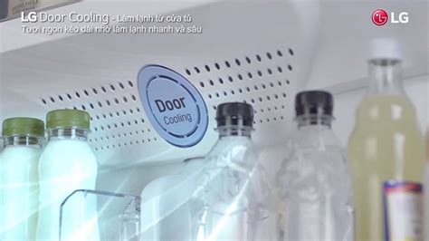 What is Door Cooling+ technology on LG refrigerators?