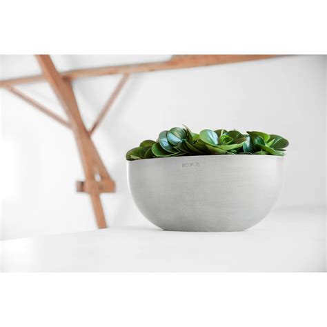 Ecopots Pflanzschale Sofia Big Weißgrau 43 cm x 250 cm x 17 5 cm kaufen