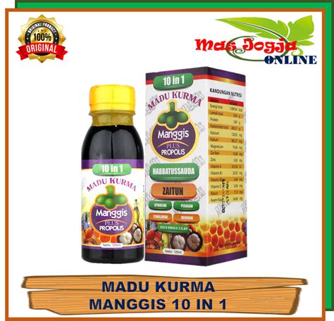 Madu Kurma Manggis Plus Propolis In Madu Anak Madu Kurma Manggis