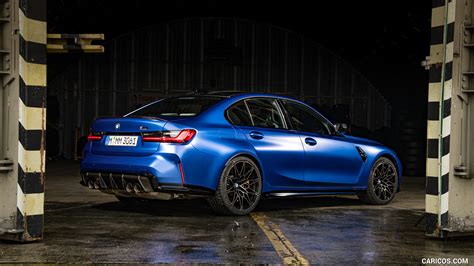 2021 Bmw M3 Competition Sedan Color Frozen Portimao Blue Metallic