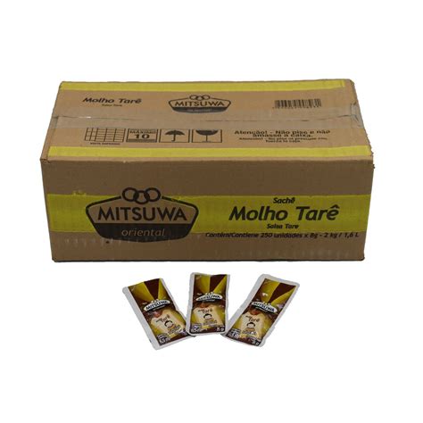 Molho Tarê para Hot Roll Mitsuwa Sachê ml Caixa Unidades
