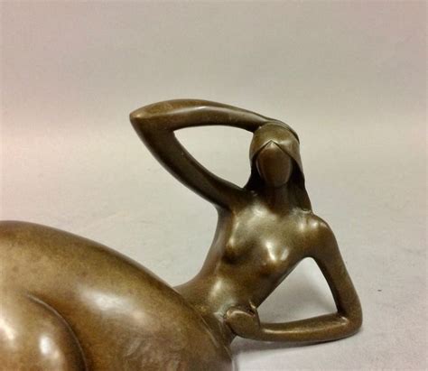 Reclining Naked Woman Modernism Bronze Catawiki
