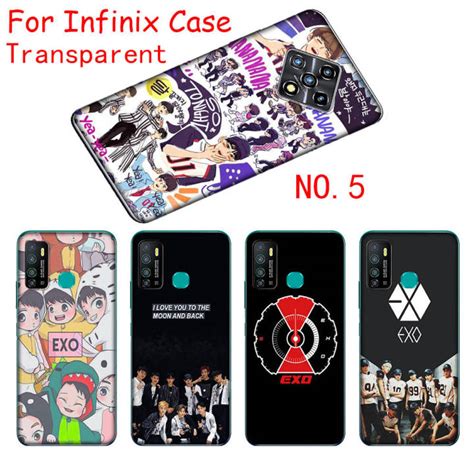 Infinix Note Hot 6 7 8 9 10 11 11S 8i 10i 10T Smart5 Pro NFC Lite Play Transparent Soft Silicone
