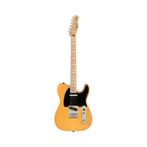 Squier Affinity Series Telecaster Electric Guitar Maple Fb Butterscotch Blonde Pt Sinceremusic