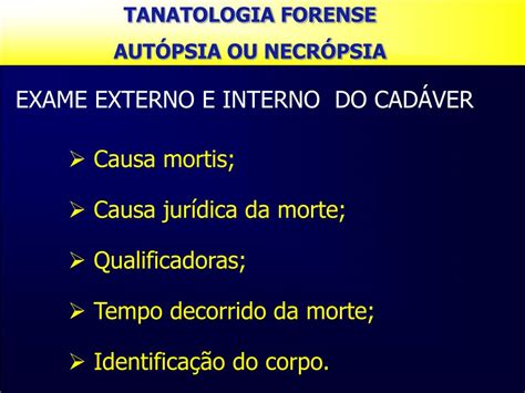 Ppt Tanatologia Forense Powerpoint Presentation Free Download Id