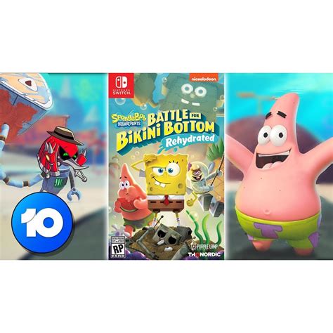 Joc Spongebob Squarepants Battle For Bikini Bottom Nintendo Swich Emag Ro