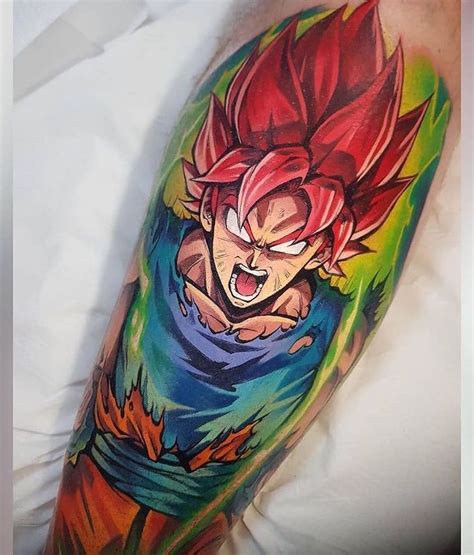 Dragon Ball Tattoo Oficial No Instagram Goku God Tattoo Dragon