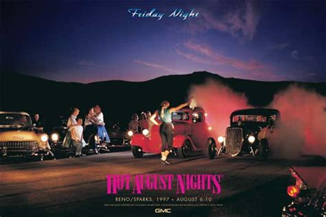 Hot August Nights Poster GMAA Group