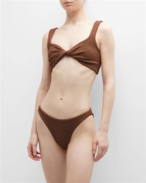 Zimmermann Lyre Mini Tri Two Piece Bikini Set Neiman Marcus