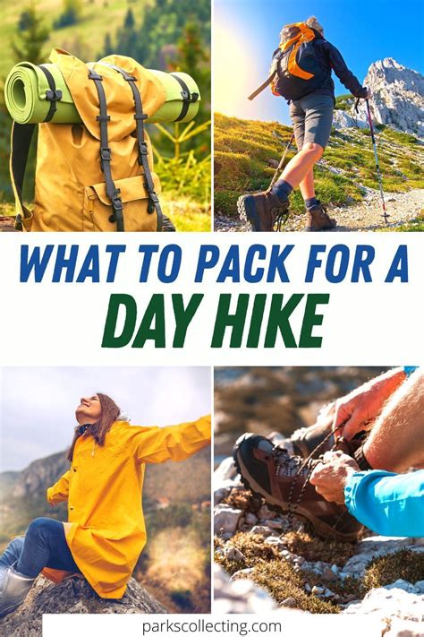 What To Pack For A Day Hike Hiking Trip Packing List Day Hike