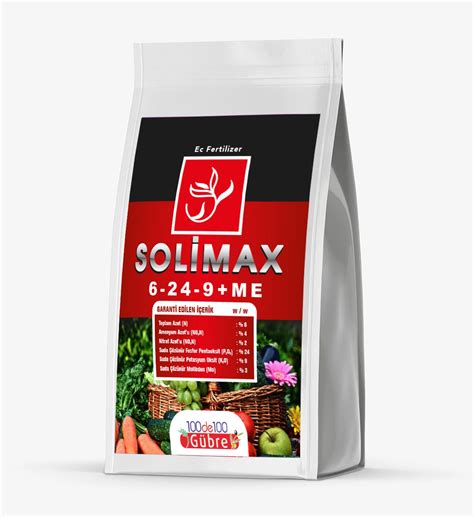 Solimax | 100 de 100 Gübre | Toprak Düzenleyici | Sıvı Gübre