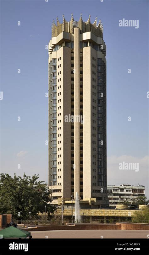 modern hotel  almaty  res stock photography  images alamy