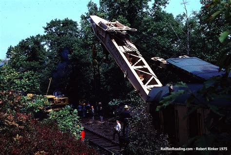 Reading Railroad Wreck At Ringtown