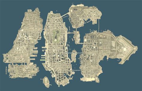 Gta 5 Map Compared To Gta 4