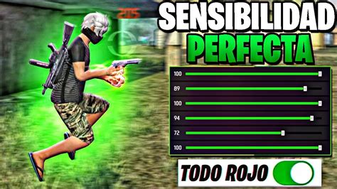 Sensibilidad N Perfecto Free Firesin Dpi Para Dar Todo Rojo