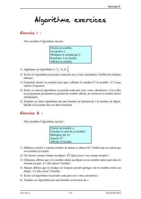 Ntroduire Imagen Formule Algorithme Fr Thptnganamst Edu Vn