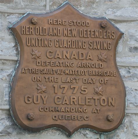 1775 Plaque Benedict Arnolds Defeat At Quebec Bill Flickr