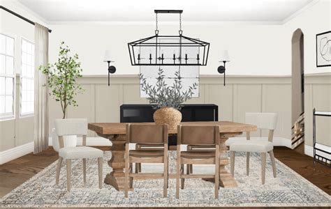 Modern Farmhouse Dining Room Design Home By Kmb