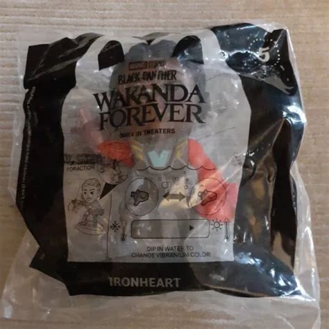 Mcdonalds Happy Meal Toy Black Panther Wakanda Forever