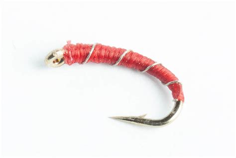 Thread Head Zebra Midge Nymph Fly, 6-Pack - Black or Red – Blue Wing Olive