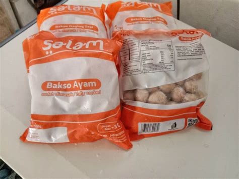 Bakso Ayam Salam 500gr Isi 50pcs Lazada Indonesia