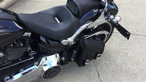 Harley Davidson Softail Breakout Motorcycle Swing Arm Bag Review ...