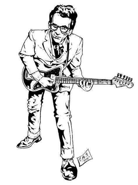 Fanart Of Elvis Costello Mistybeethoven Elvis Costello Musician