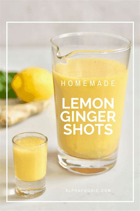 These Simple Lemon Ginger Honey And Cayenne Immunity Shots Are Part